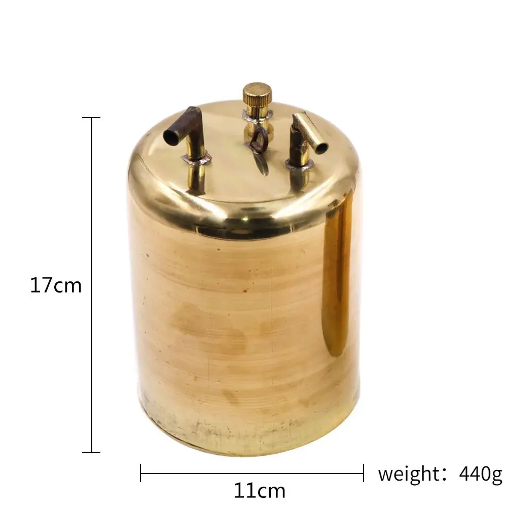 Stainless Steel Jewelry Tools for Welding Copper, Melting Gold and Silver, with Explosion-Proof Gas Valve and Oil Tank Fittings