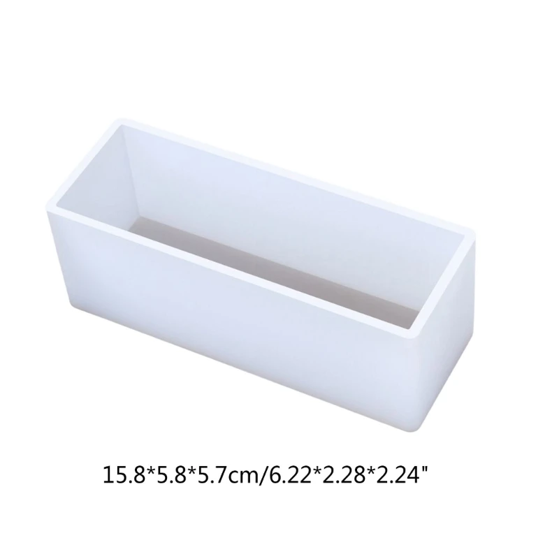 R3MC Cuboid Mold Silicone Resin Mold DIY Jewelry Making Tools Rectangular Resin Mould Silicone Epoxy Resin Casting Molds