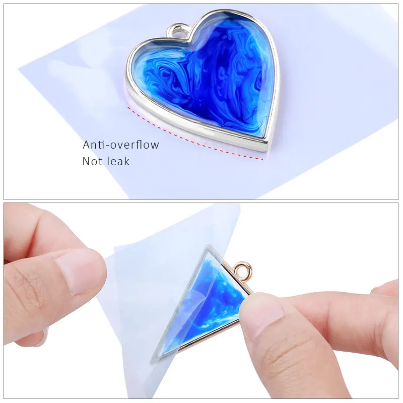 Resin Tapes for Jewelry, Seamless Sticky Paper Tape for Epoxy Resin Molding Traceless Tape for Arts & Crafts Making River Tables