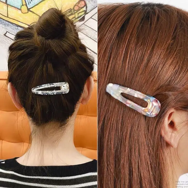 DIY Crafts Resin Silicone Epoxy Mold Hair Clip Barrette Mould Epoxy Resin Jewelry Casting