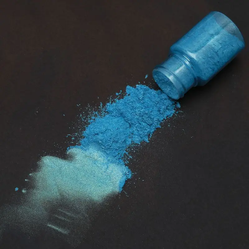 10 Colors Sea Blue Mica Powder Pearl Pigment Epoxy Resin Colorant Cosmetic Grade