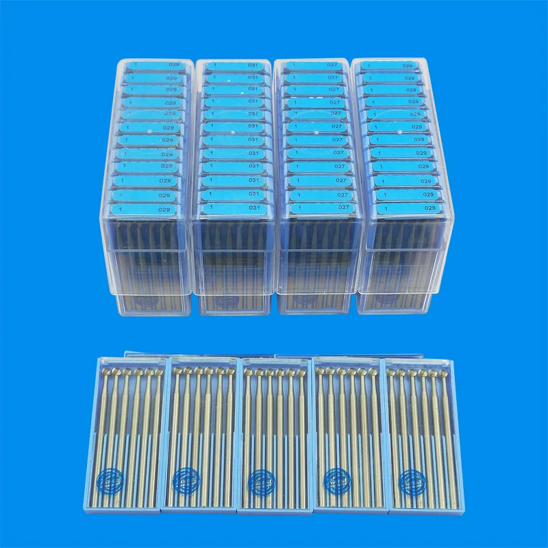 0.3-5.0mm Jewelry Gems Setting Bur Round Cutting Burs Jewellery Tools graving jewelry burrs 6 pieces/box