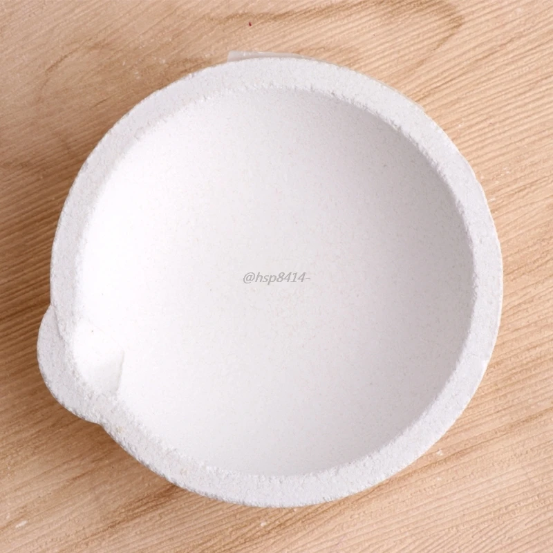 100-1000 Grams Quartz Bowl Jewelry Equipment Crucible For Melting Gold Silver Platinum тигель для плавки