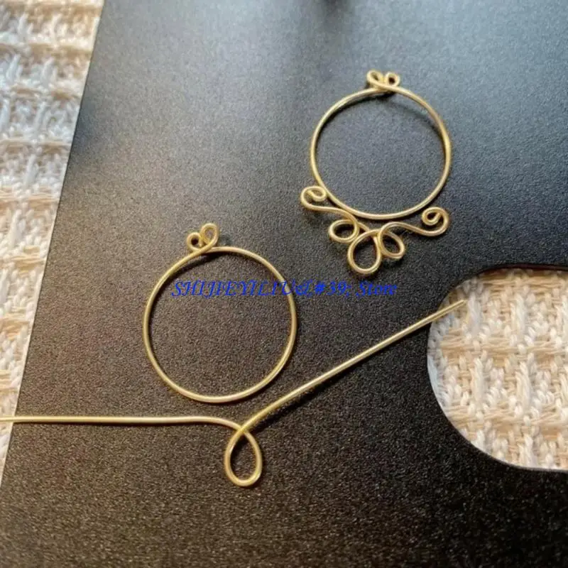 JU64 Aluminum Wire Jig Complete Jewelry Making Tool Set Practical Wire Looping Wire Bending Board for DIY Jewelry