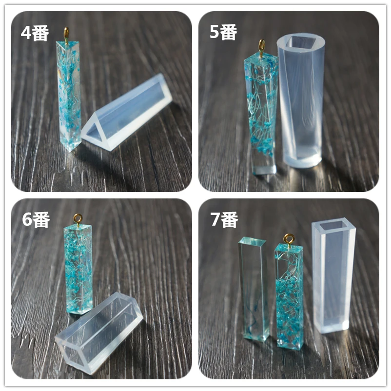Mix Style Pendant Fashion Scrapbooking Silicone Mould DIY Resin Decorative Craft Jewelry Making Mold Epoxy Resin Molds