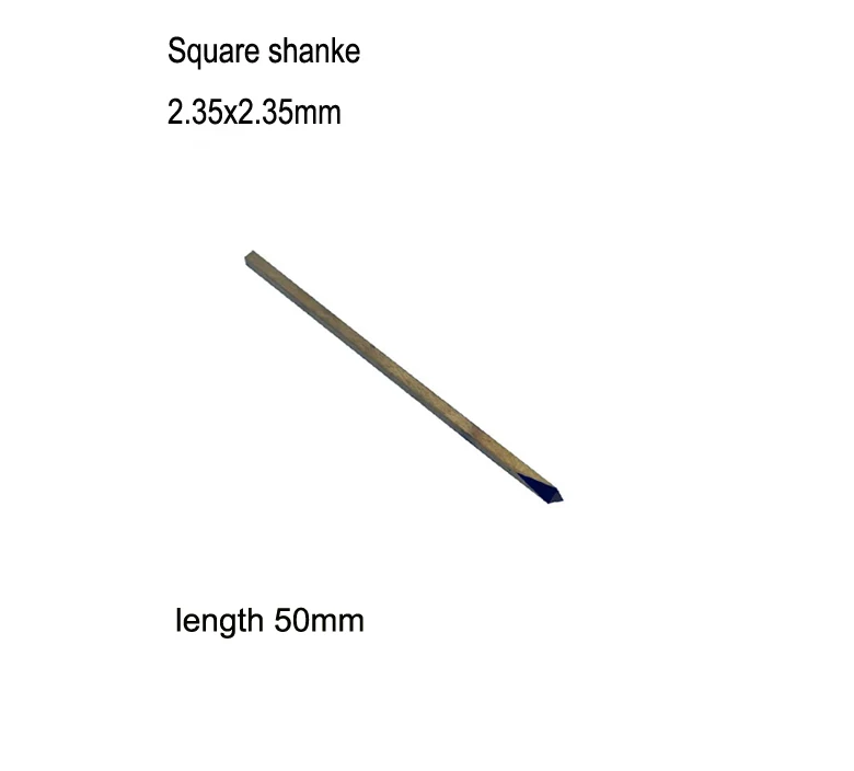 Tungsten Steel Triangle Metal Blades Engraving Knives Angle Cutter Spatula for DIY Engraving Jewelry Making Tools