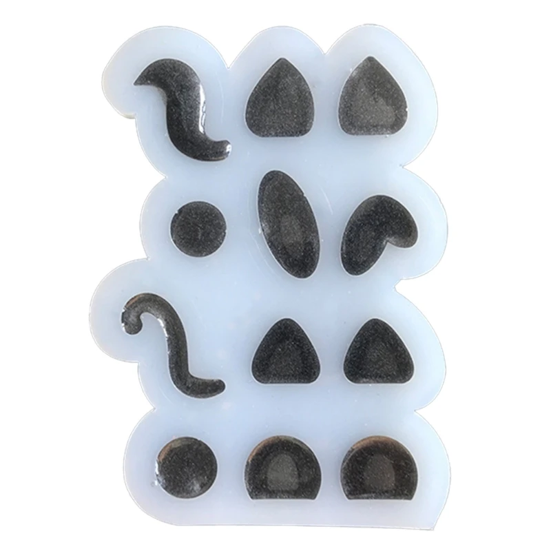Animal Parts Silicone Mold Resin Shaking Cup Mold for Pendant Jewelry Keychain Decoration Making Diy Crafts