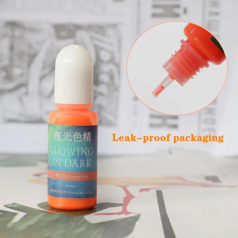 24 color Epoxy UV Resin Coloring Dye Pigment Glowing in dark AB Crystal Drop Glue hand-made DIY material pigment for jewelry ma