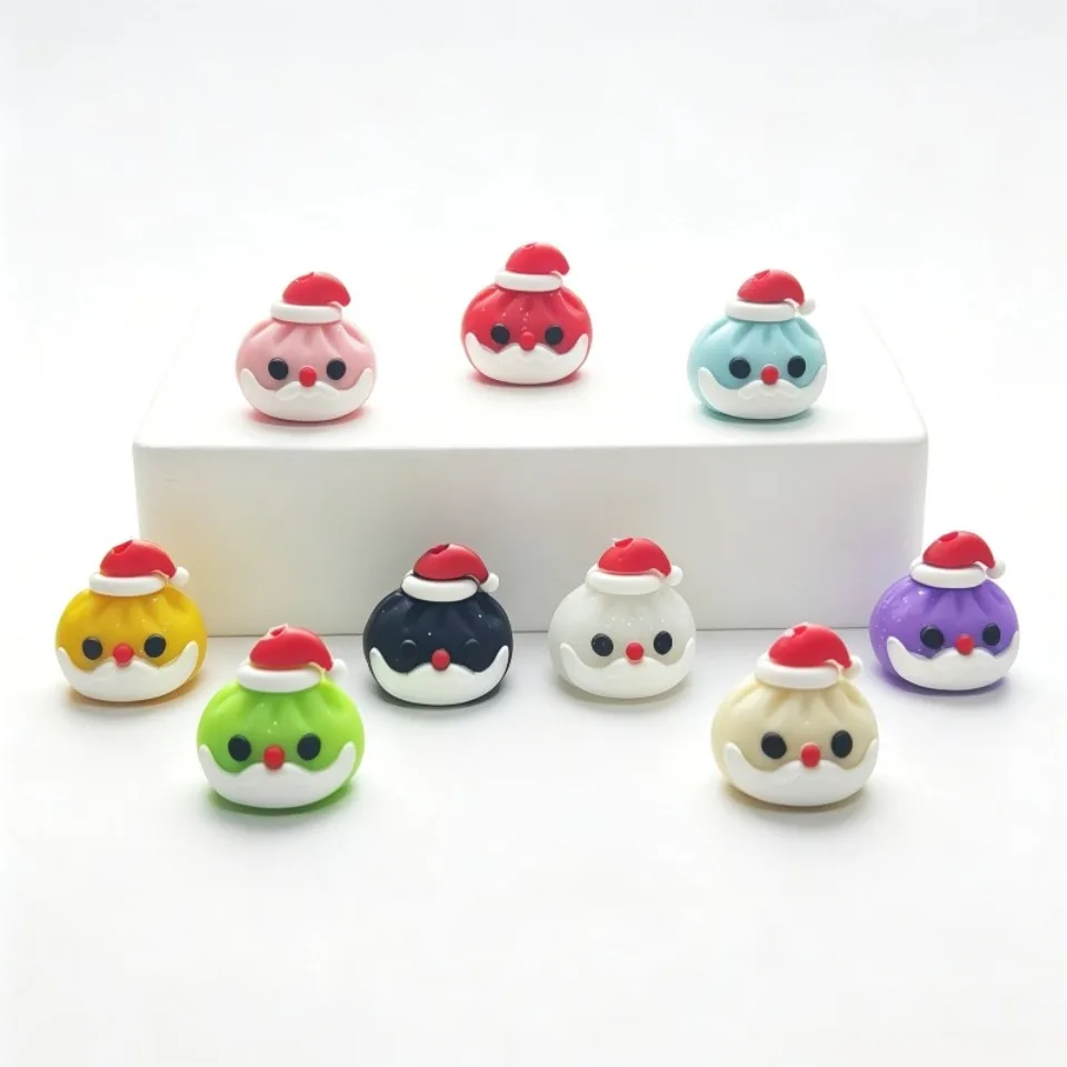 20pcs New Silicone Focal Beads Food Grade Silicone Teether Beads DIY Pacifier Chain Jewelry Accessories Focus Beads Wholesale