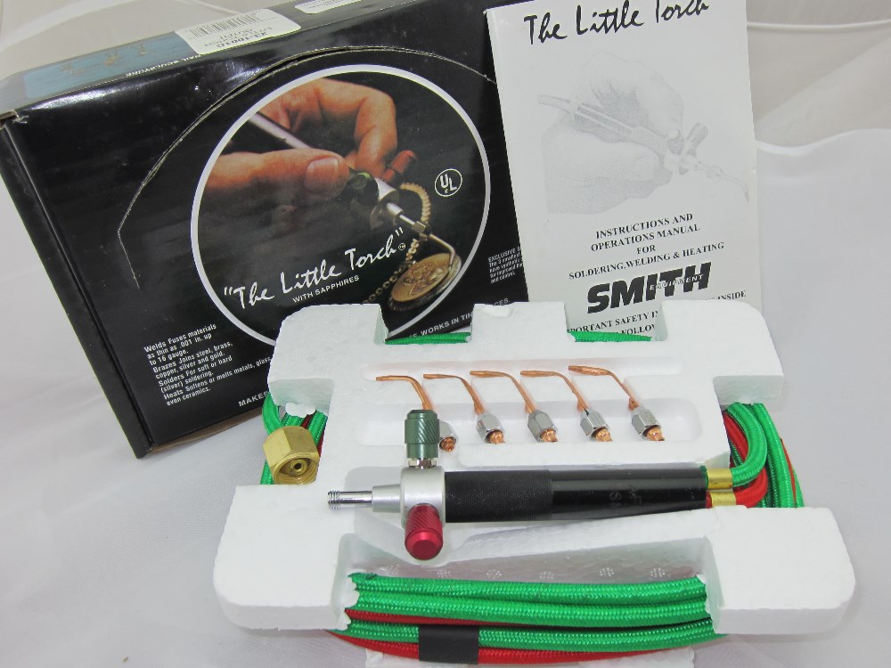 The Little Torch Portable Acetylene Oxygen Torch Soldering,Soldering Cutting Torch Mini Welding Torch Little Smith Gas Torch