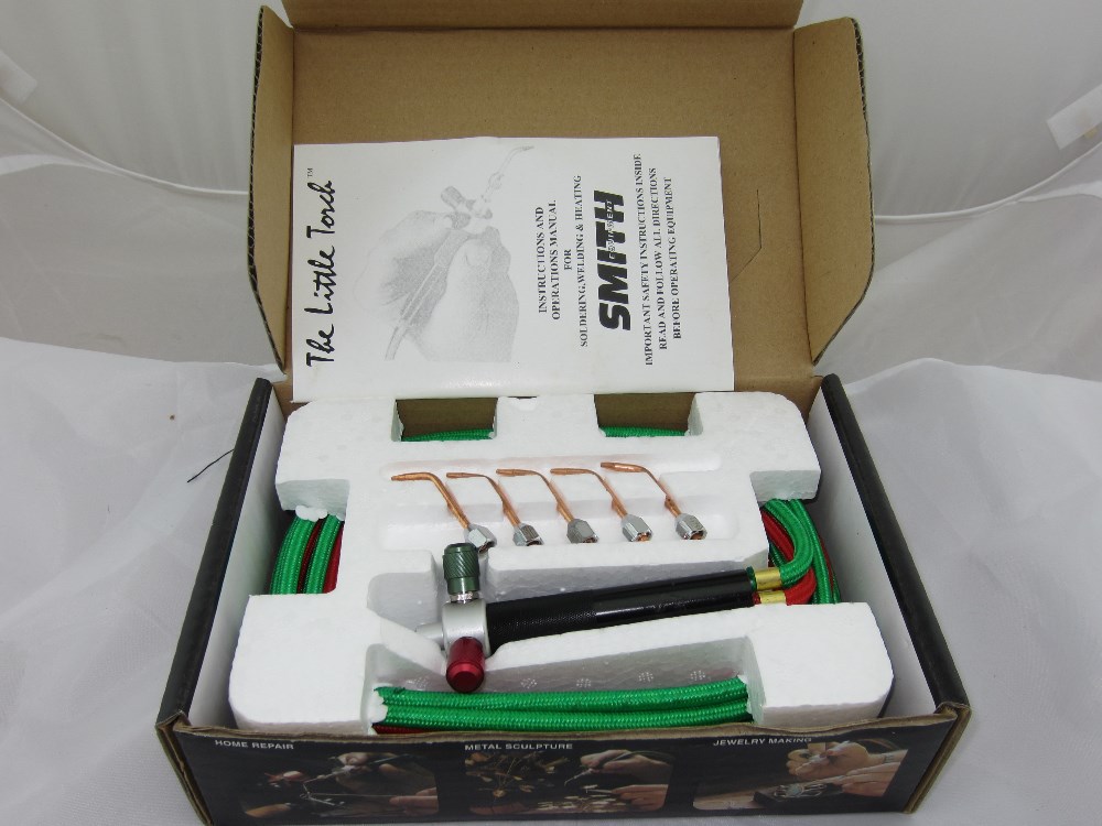 The Little Torch Portable Acetylene Oxygen Torch Soldering,Soldering Cutting Torch Mini Welding Torch Little Smith Gas Torch