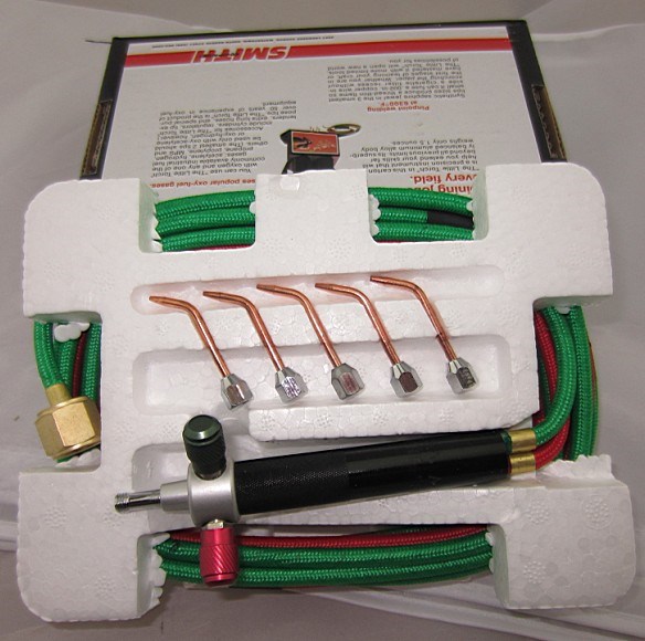 The Little Torch Portable Acetylene Oxygen Torch Soldering,Soldering Cutting Torch Mini Welding Torch Little Smith Gas Torch