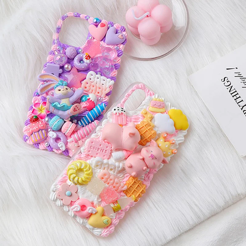 100g Imitation Cream Glue Charms Handmade Whipped Phone Case Decoden Shaker jewelry tools tools professional