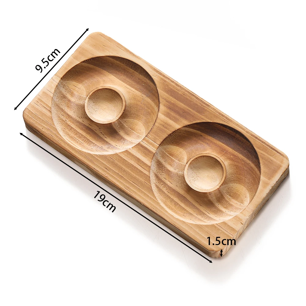 1pcs/lot Wooden Beading Design Board Suitable Bracelet Display Stand For Jewelry Making Necklaces Crafts Tray Practical Display