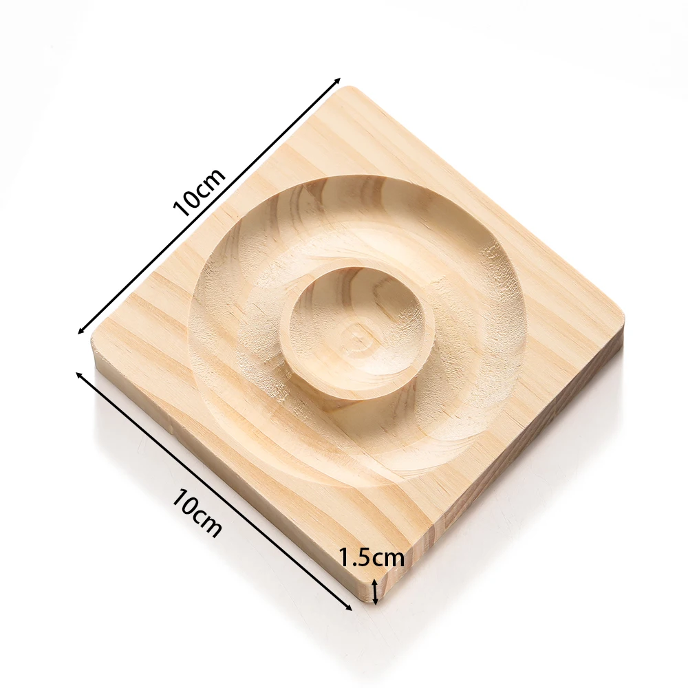 1pcs/lot Wooden Beading Design Board Suitable Bracelet Display Stand For Jewelry Making Necklaces Crafts Tray Practical Display