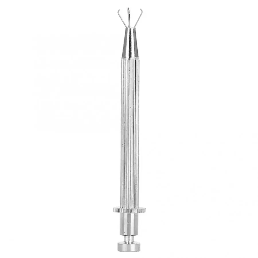 4 Prong Stainless Steel Jewelry Holder Pick-up Tool Diamond Gems Holder Tweezer Catcher Grabber with 4 Claws Jewelry Making Tool