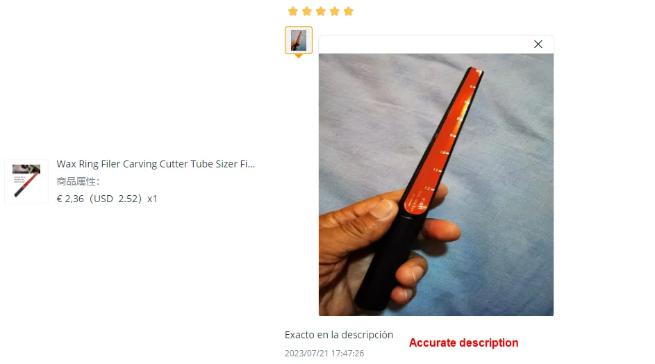 Wax Ring Filer Carving Cutter Tube Sizer Finger Stick Ruler Carve Doorn Measurer Stok Mandrel Jewelry Mandrel Enlarge Holes Tool