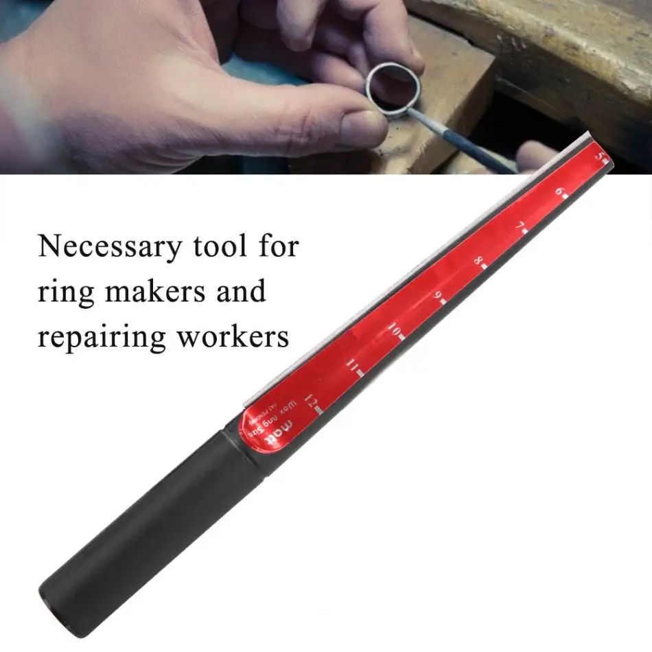 Wax Ring Filer Carving Cutter Tube Sizer Finger Stick Ruler Carve Doorn Measurer Stok Mandrel Jewelry Mandrel Enlarge Holes Tool