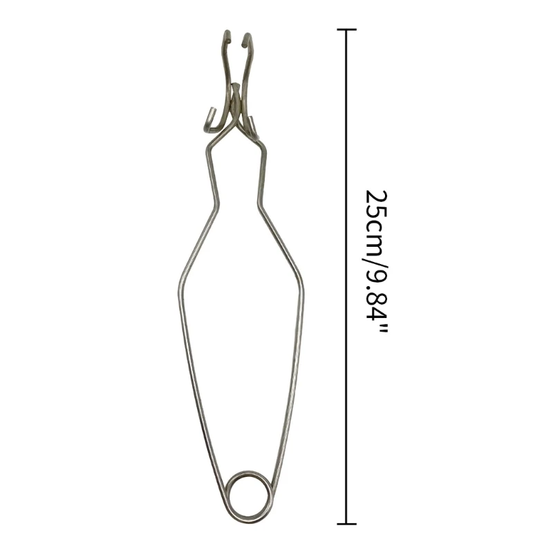 Professional Crucible Tongs Small Whip Tong Crucible Tongs for Laboratory Industry Ceramic-Crucible Tong Gold Melting