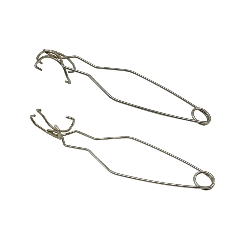 Professional Crucible Tongs Small Whip Tong Crucible Tongs for Laboratory Industry Ceramic-Crucible Tong Gold Melting