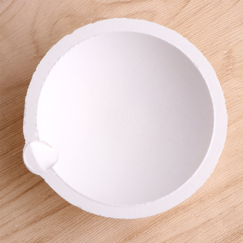 750Grams Quartz Bowl Jewelry Equipment Crucible For Melting Gold Silver Platinum Refine Jewelry Casting Container