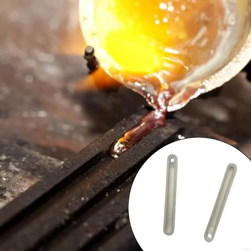 Portable Crucible Boat Fashion Accessory for Alloy and Metal Melting in Craft Projects Supplies Jewelry Tool