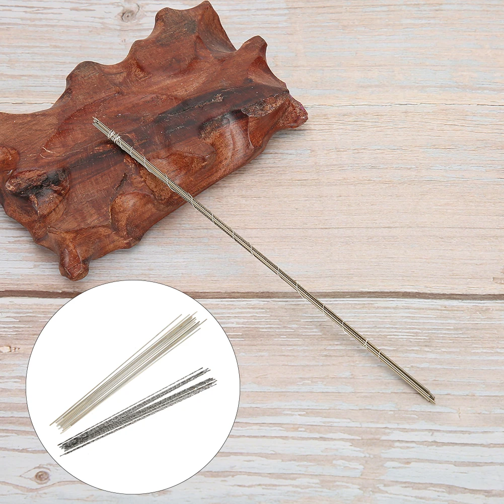 12pcs Tungsten Steel Double Sword Saw Cutting Blades Jewelers Saw Cutting Blades Metal Jewelry Wax Engraving DIY Hand Tool Kit