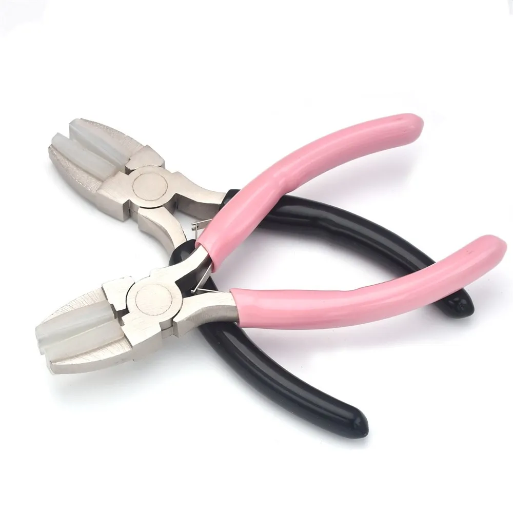 1pcs Pliers Carbon Steel Craft Plat Nose Plies DIY Tools For Beading, Looping, Shaping Wire, Jewelry Making