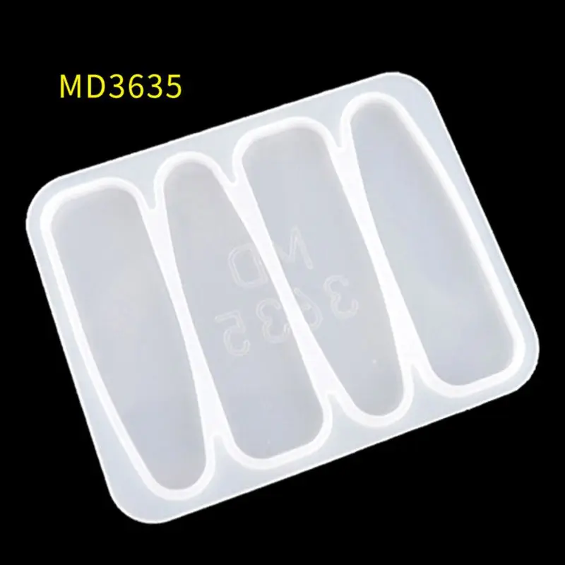 Handmade Barrettes Silicone Epoxy Resin Molds DIY Hair Pin Acrylic Alligator Hair Clip Jewelry Making Tools
