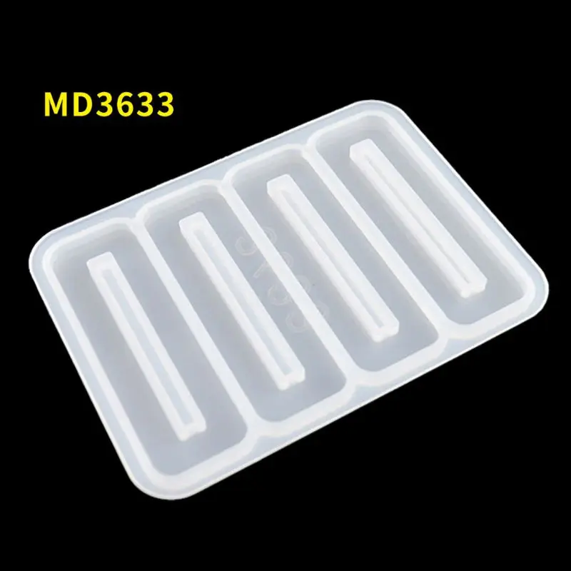 Handmade Barrettes Silicone Epoxy Resin Molds DIY Hair Pin Acrylic Alligator Hair Clip Jewelry Making Tools