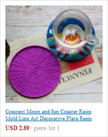 Handmade Barrettes Silicone Epoxy Resin Molds DIY Hair Pin Acrylic Alligator Hair Clip Jewelry Making Tools