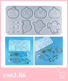 Handmade Barrettes Silicone Epoxy Resin Molds DIY Hair Pin Acrylic Alligator Hair Clip Jewelry Making Tools