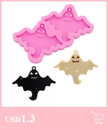 Handmade Barrettes Silicone Epoxy Resin Molds DIY Hair Pin Acrylic Alligator Hair Clip Jewelry Making Tools