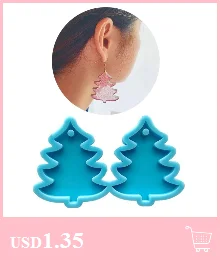 Handmade Barrettes Silicone Epoxy Resin Molds DIY Hair Pin Acrylic Alligator Hair Clip Jewelry Making Tools
