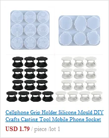 Handmade Barrettes Silicone Epoxy Resin Molds DIY Hair Pin Acrylic Alligator Hair Clip Jewelry Making Tools