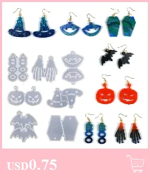 Handmade Barrettes Silicone Epoxy Resin Molds DIY Hair Pin Acrylic Alligator Hair Clip Jewelry Making Tools