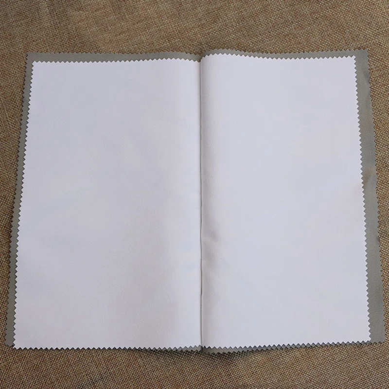 1PCS 10X7CM Silver Polish Cloth Jewelry Cleaning Polishing Cloth Gold Silver Suede Fabric Platinum Multi Layer Tarnish Remover