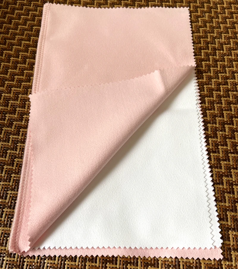 1PCS 10X7CM Silver Polish Cloth Jewelry Cleaning Polishing Cloth Gold Silver Suede Fabric Platinum Multi Layer Tarnish Remover