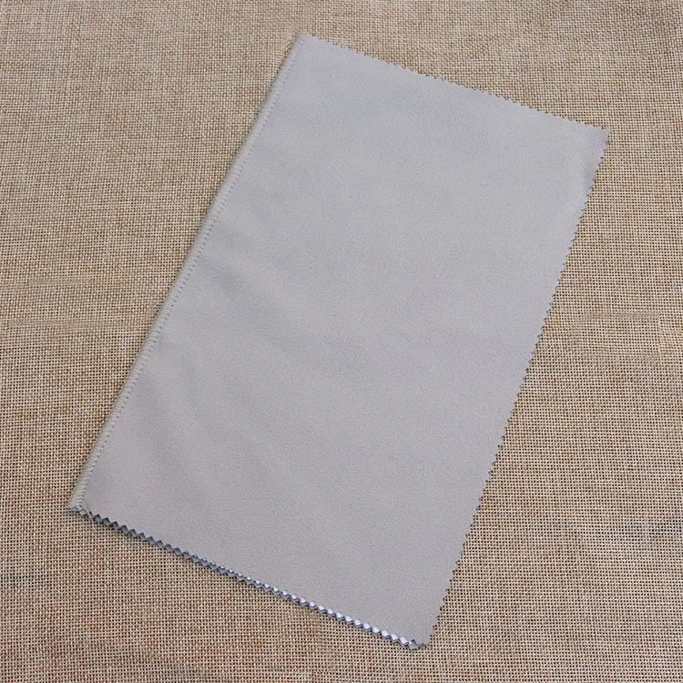 1PCS 10X7CM Silver Polish Cloth Jewelry Cleaning Polishing Cloth Gold Silver Suede Fabric Platinum Multi Layer Tarnish Remover