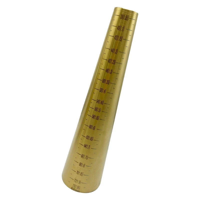 R2LE Stainless Steel Bracelet Mandrel with Engraved Measurements Suitable for Bangle