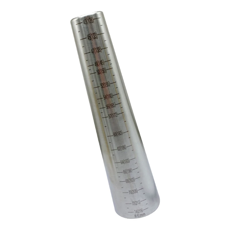 R2LE Stainless Steel Bracelet Mandrel with Engraved Measurements Suitable for Bangle