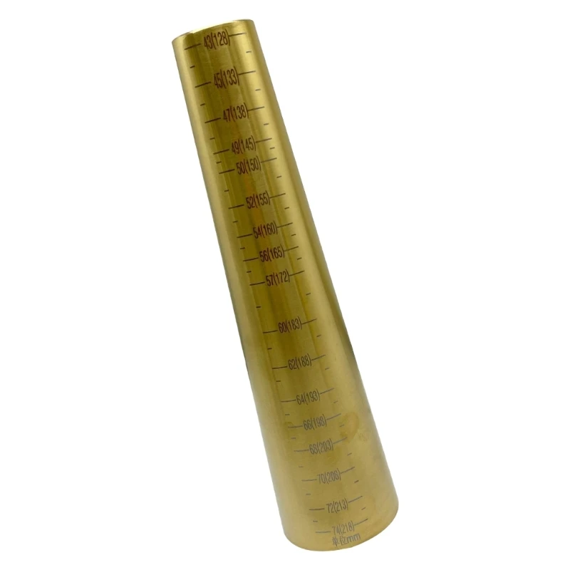 R2LE Stainless Steel Bracelet Mandrel with Engraved Measurements Suitable for Bangle