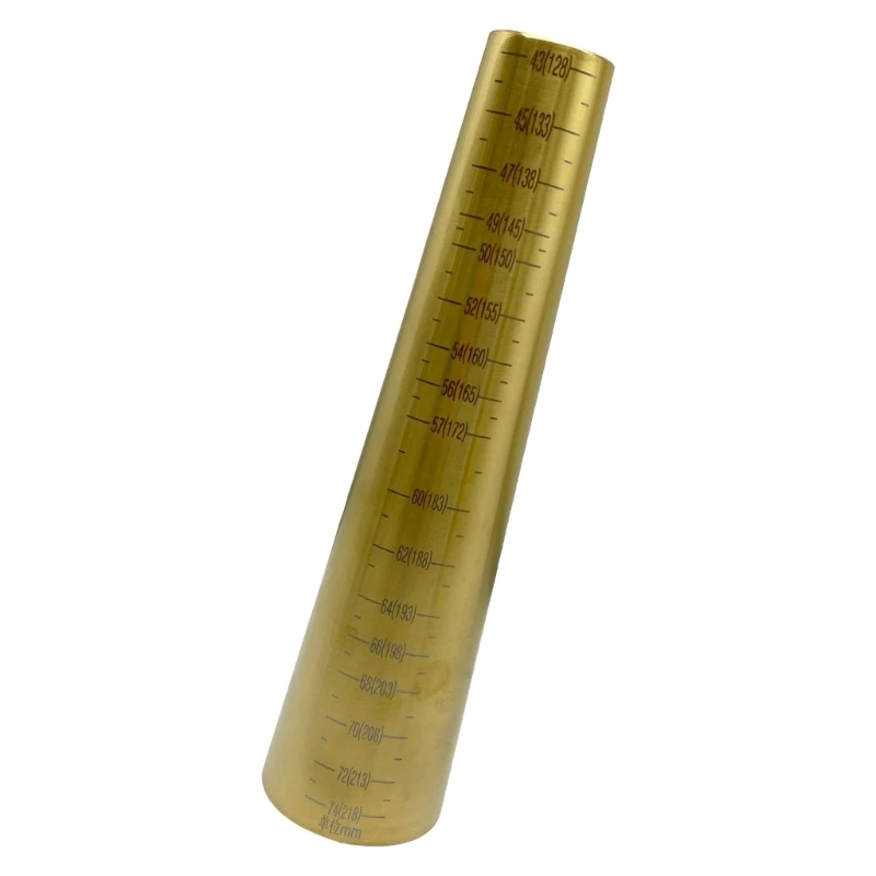 R2LE Stainless Steel Bracelet Mandrel with Engraved Measurements Suitable for Bangle