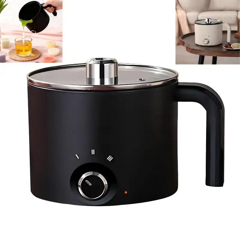 1.8L Wax Melting Pot Candle Wax Melting Device 3 Level Temperature Adjustment Electric Non-stick Candle Making Melting Pot