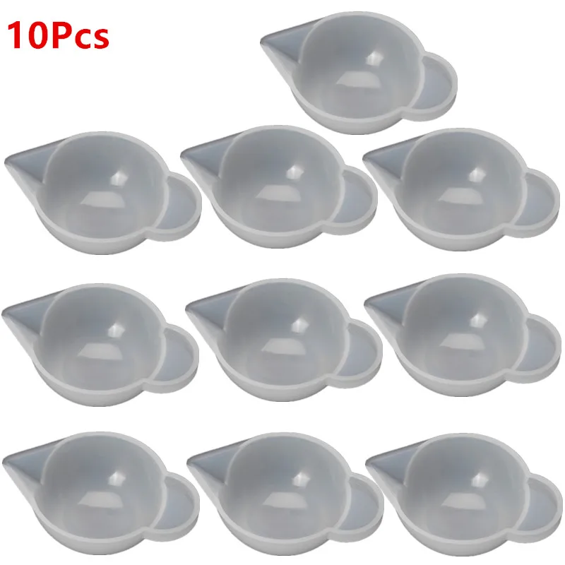 Silicone Mold Cup Dispenser Color Modulation Tools Handmade Crafts for Children Handmade DIY Crafts Present Accessory QX2F
