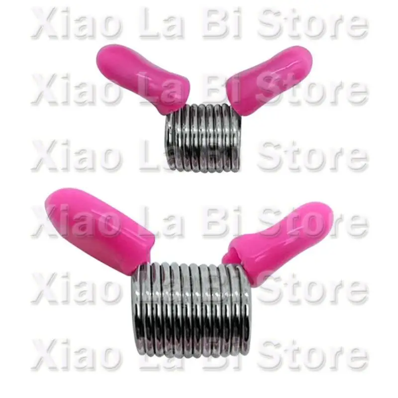 XXFD Set of 4 Bead Stopping Set Metal Beading Helper Jewelry Making Tool Spring End Fasteners Present for Craft Enthusiasts