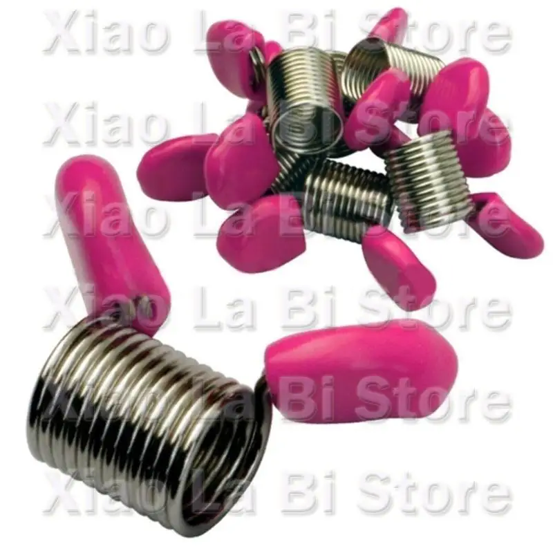XXFD Set of 4 Bead Stopping Set Metal Beading Helper Jewelry Making Tool Spring End Fasteners Present for Craft Enthusiasts