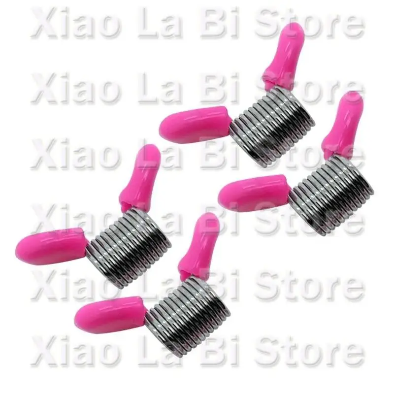 XXFD Set of 4 Bead Stopping Set Metal Beading Helper Jewelry Making Tool Spring End Fasteners Present for Craft Enthusiasts