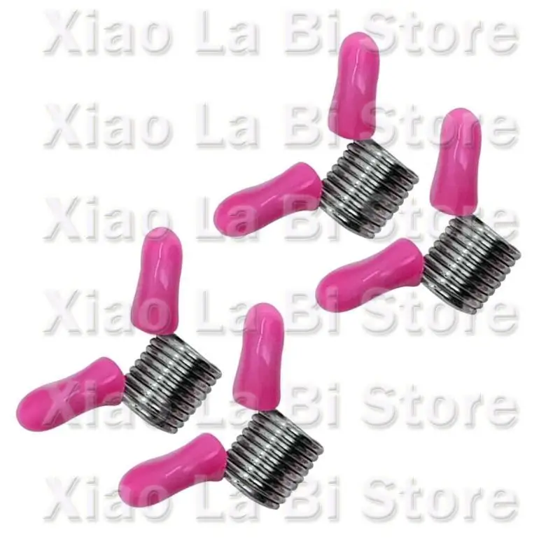 XXFD Set of 4 Bead Stopping Set Metal Beading Helper Jewelry Making Tool Spring End Fasteners Present for Craft Enthusiasts