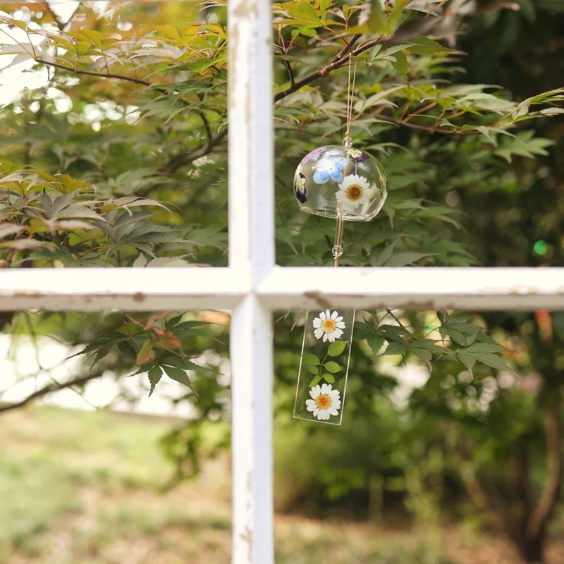 Japanese Wind Chimes Crystal Epoxy Resin Mold Sunny Weather Doll Wind Bell Resin Silicone Mold DIY Craft Casting Mold Create Art